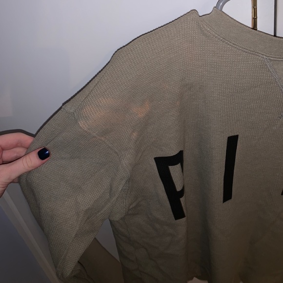 PINK cropped sweatshirt - Picture 2 of 4